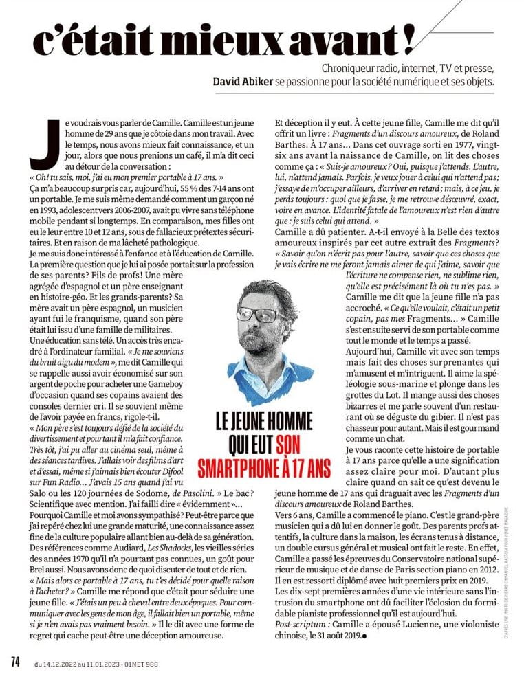 Le blog, c'était mieux avant la fracture numérique