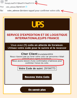Se protéger du phishing - Un mail frauduleux d'une personne malveillante qui demande de communiquer des informations personnelles.